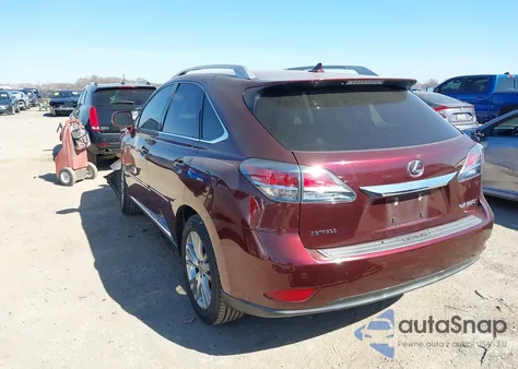 2013 Lexus Rx 350 из США, поврежденный, VIN JTJZK1BA2D2009125